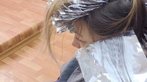 Микромелирование+ тонирование Эстель принс. 10/0+10/1+10/16.💎💎💎