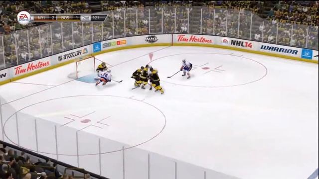 NHL 14: Ba GM - 2013/12/31 Islanders @ Bruins смотреть онлайн