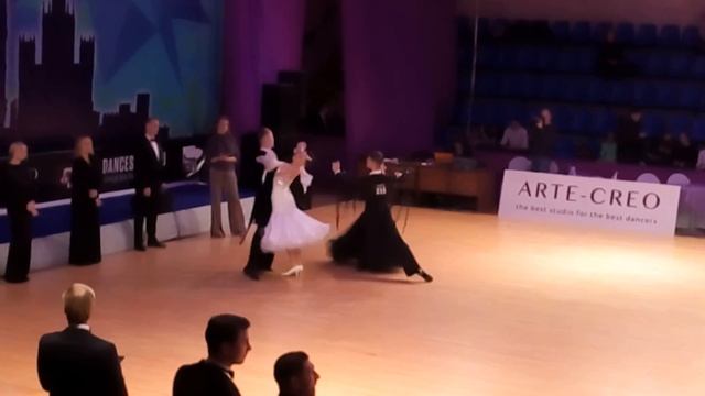 Голованов Илья - Коваленко Анастасия, 1/2 English Waltz, moscow dance festival 2016 смотреть онлайн