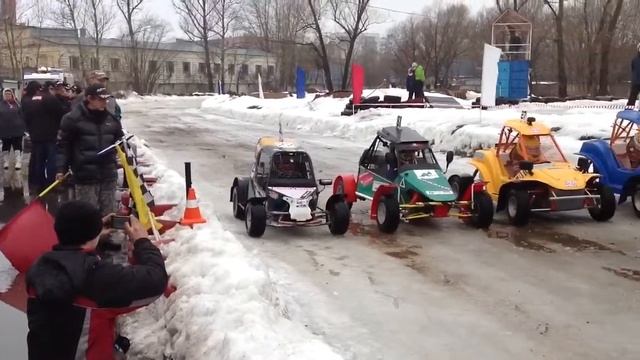 28.02.15г. Кубок Префекта восточного округа по автомотокроссу в Перово. смотреть онлайн