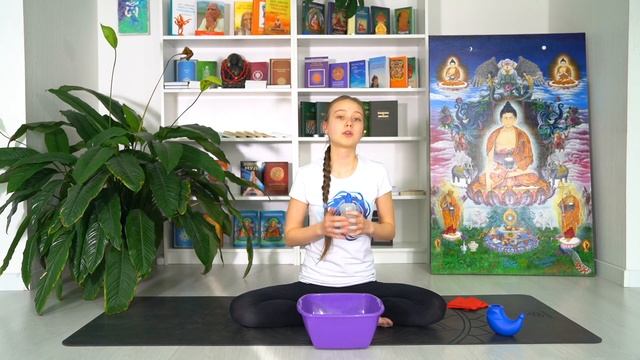 Уроки йоги для начинающих. Урок 1. Тема 2.Джала нети смотреть онлайн