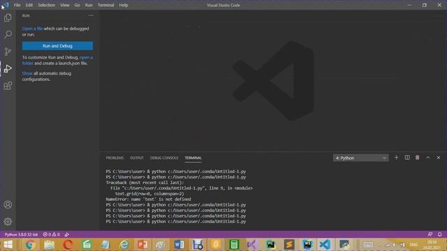 КАК СДЕЛАТЬ СЧЁТЧИК ОЧКОВ НА PYTHON смотреть онлайн