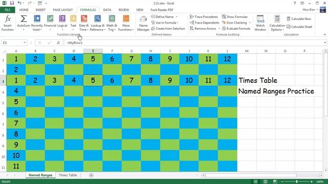 Excel 2013 Tutorial: Ordering and Grouping Cells and Ranges (Certification Training 2.3c) смотреть онлайн