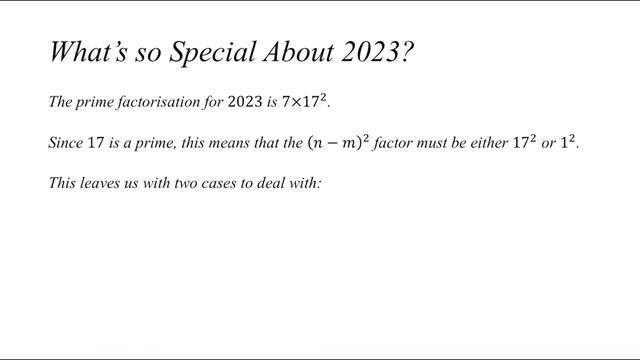 SIMPLE Diophantine Equation | 2023 German MO P1 смотреть онлайн