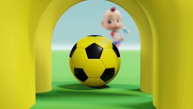 Color Balls Soccer Machine + More Nursery Rhymes & Kids songs - Baby Dance смотреть онлайн