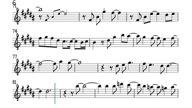 JUST THE WAY YOU ARE b joel Alto Sax Sheet Music Backing Track Play Along Partitura смотреть онлайн