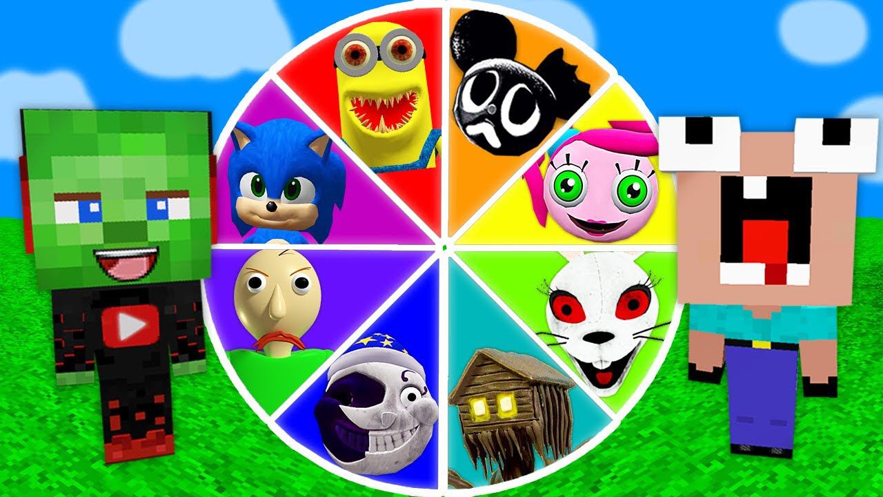 ЗОМБАК НАШЕЛ КОЛЕСО ФОРТУНЫ В МАЙНКРАФТ смотреть онлайн