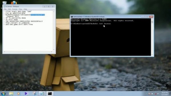How to run any 64 bit game in 32 bit operating system (No Software needed))