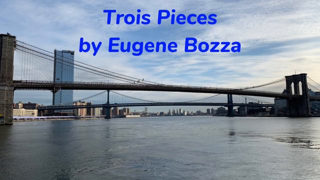 Trois Pieces by Eugene Bozza - oboe, flute, clarinet, bassoon смотреть онлайн