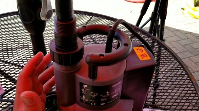 FLUENTPOWER 1/2HP Sump Pump with Internal Float Switch смотреть онлайн