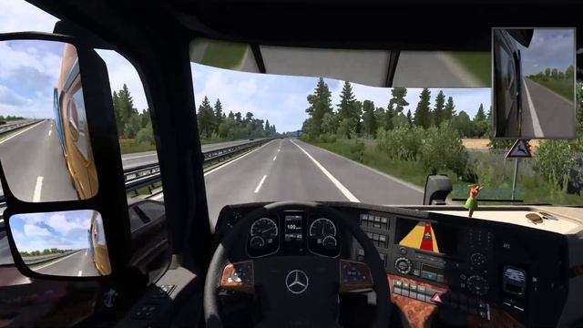 Mercedes-Benz New Actros Gigaspace || Koblenz - Basel || Ets 2 Gameplay #5 смотреть онлайн