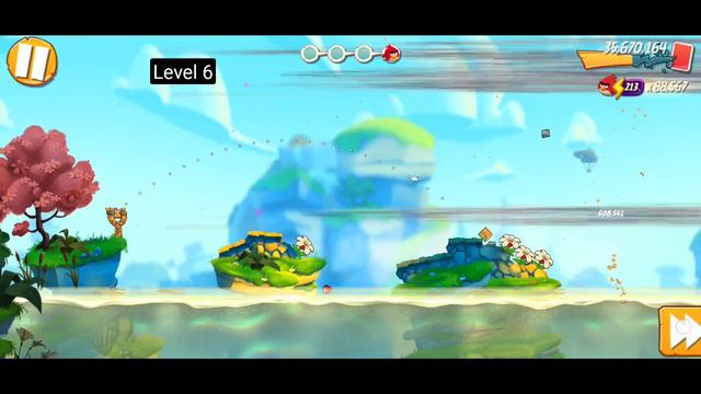 Angry birds 2 the Gnarly adventure level 1-8 with only 5 birds 10 nov 2023 #ab2 adventure today смотреть онлайн