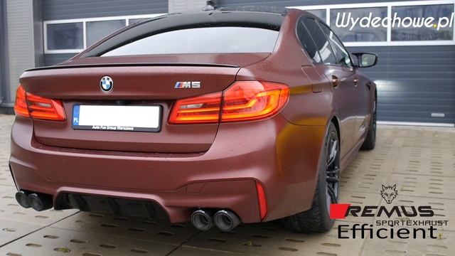 BMW M5 F90 | Remus Exhaust | Wydechowe.pl