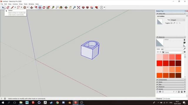 Sketch Up. Изучаем интерфейс и строим домик