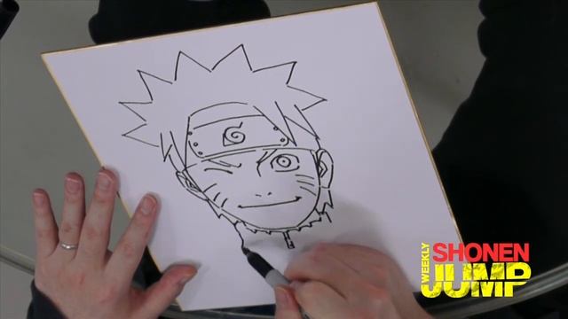 NARUTO: Masashi Kishimoto OFFICIAL Creator Sketch Video at Jump Festa 2014 смотреть онлайн