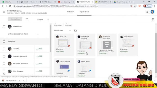 ujian membuat aplikasi 2D tentang membuat rumus daftar Nilai Akhir Mahasiswa смотреть онлайн