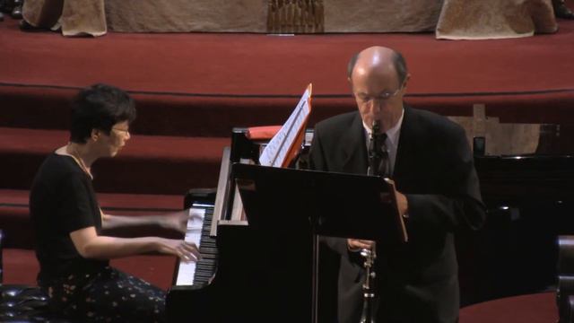 Tom Rose, clarinet / Betty Woo, piano perform: Rezso Kokai From Four Hungarian Dances (1956) смотреть онлайн
