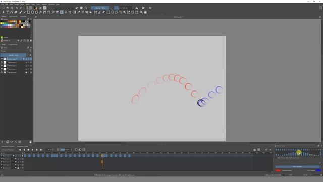 ? Animation in Krita. - How to use the Onion Skin смотреть онлайн