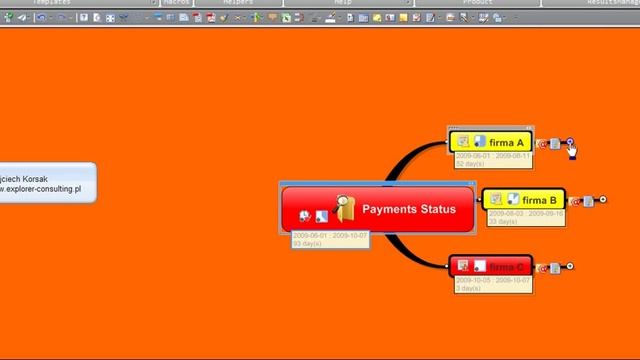 Importing Excel file into Mindjet MindManger: example Payments (own add-in) смотреть онлайн