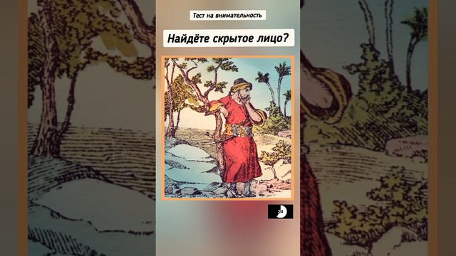 головоломка с ответом, найдёте на рисунке скрытое лицо? смотреть онлайн