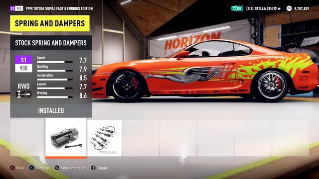 Forza Horizon 2 Build & Tune - Fast and the Furious - Toyota Supra смотреть онлайн