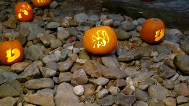 Dollywood's Great Pumpkin Lumanights Walkthrough and Harvest Festival 2019 Opening Night смотреть онлайн