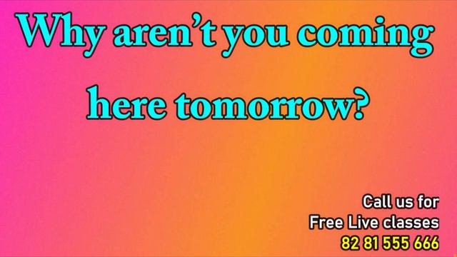 English classes in Malayalam | Present continuous for future смотреть онлайн