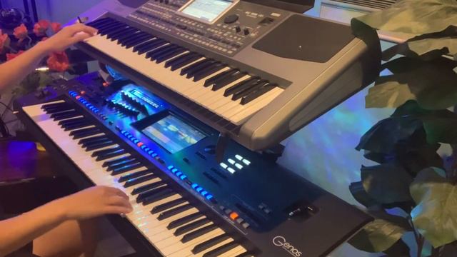 DANCING QUEEN - Abba - Cover on Yamaha Genos/Korg смотреть онлайн