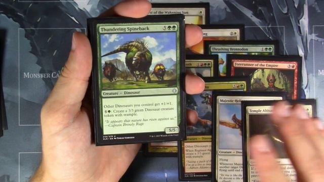Budget Dinosaur Deck Gishath Commander: Magic the Gathering смотреть онлайн