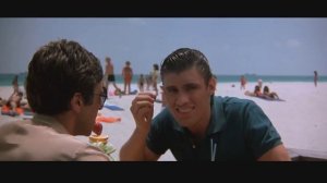 Тони Монтана и Чико,клеят девушек.  Лицо со шрамом. 1983