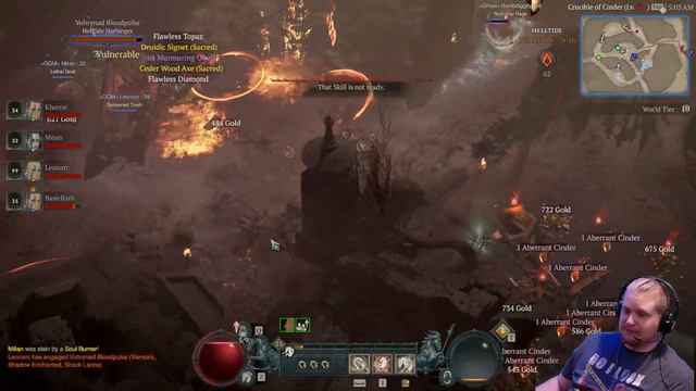 Diablo IV - G-Rush Lvl 45 In 1 Hour (World Tier 4) смотреть онлайн