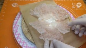 Цветок из жареной рисовой бумаги? / How to make rice paper puffs! Cooking a flower!