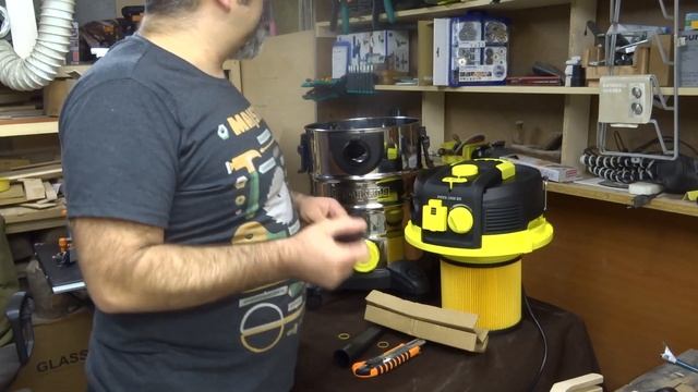 Odkurzacz Parkside PNTS 1500 D5, Wet & Dry Vacuum Cleaner - Warsztatowy Pogromca Brudu !!!!!!??? смотреть онлайн