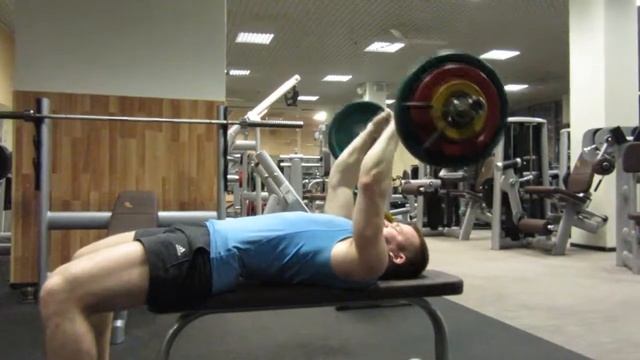 Французский жим лёжа 40.5х6. Собственный вес 73 кг. смотреть онлайн
