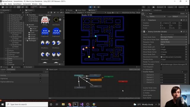 Finale! | Creating Pacman in Unity 2D Part 22 смотреть онлайн