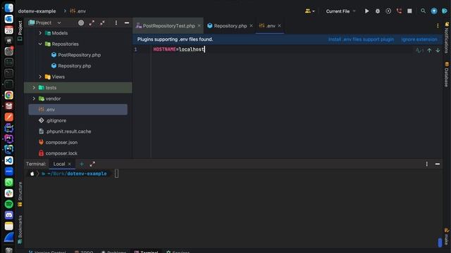Intro to PHP: Managing environment credentials using vlucas/phpdotenv смотреть онлайн
