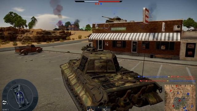 War Thunder flying tank glitch смотреть онлайн
