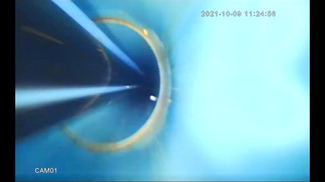 Камера для диагностики скважин от М1 Lophius 20мм 1280х720 160 градусов. Видео из трубы. смотреть онлайн