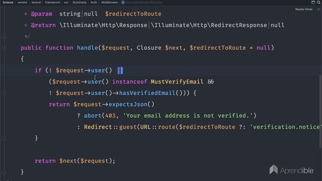 08 - Laravel Breeze: Cómo utilizar y personalizar la verificación de email смотреть онлайн