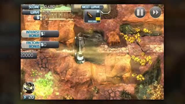 Sentinel 3 (Tower Defense) iPhone Gameplay смотреть онлайн