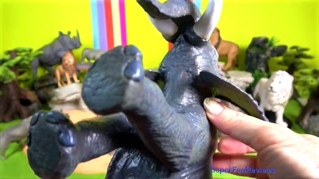 Wild Zoo African animals - Lion Leopard Rhinoceros Elephant Cape Buffalo - Big Game Five 13+ смотреть онлайн
