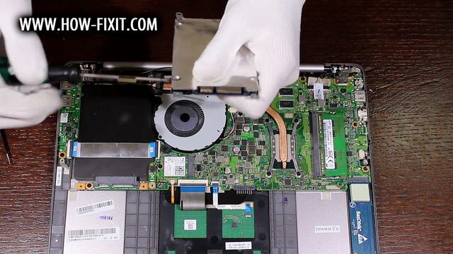 How to install SSD in Asus ZenBook UX310 | Hard Drive replacement смотреть онлайн