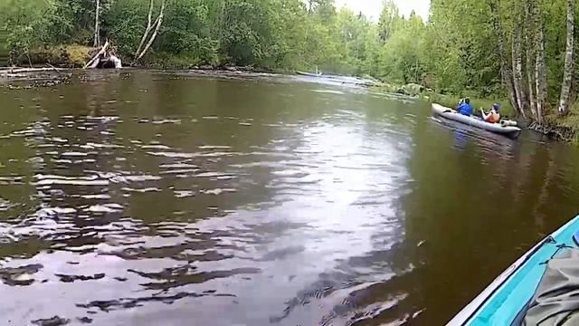 3-я серия. Водный поход до Финского залива. Река Гороховка-день 2-й 2-хдневного сплава на байдарках смотреть онлайн