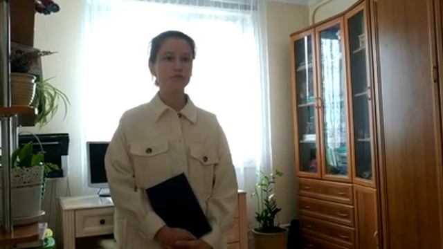 Стихотворение Роберта Рождественского "Жизнь". Читает ученица школы №1542 ШК4 Швабская Олеся смотреть онлайн