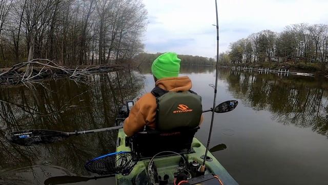 Ohio Kayak Crappie Dippin - I think I caught my PB!! смотреть онлайн