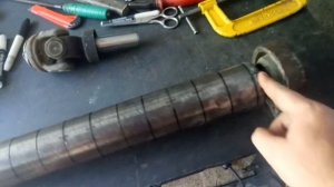 Мульчер для ботвы из кардана на самодельный минитрактор ч.1