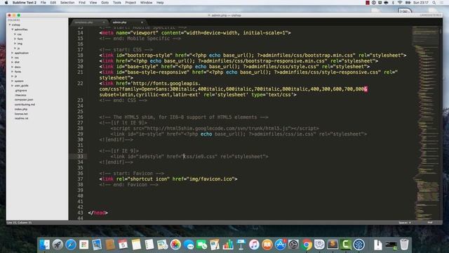 Build an online shop with Codeigniter part 3 the admin template смотреть онлайн