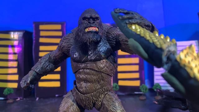 Legendary Godzilla and Kong vs Gigan an epic battle stop motion смотреть онлайн