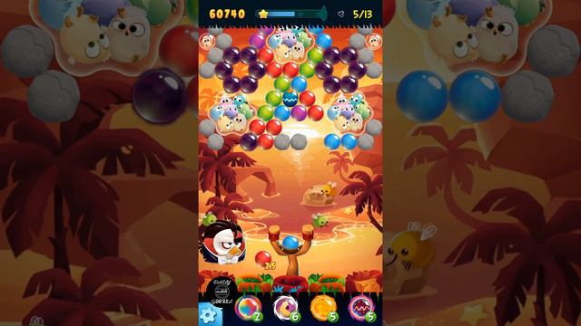 Angry Birds POP Bubble Shooter - Level 49 смотреть онлайн