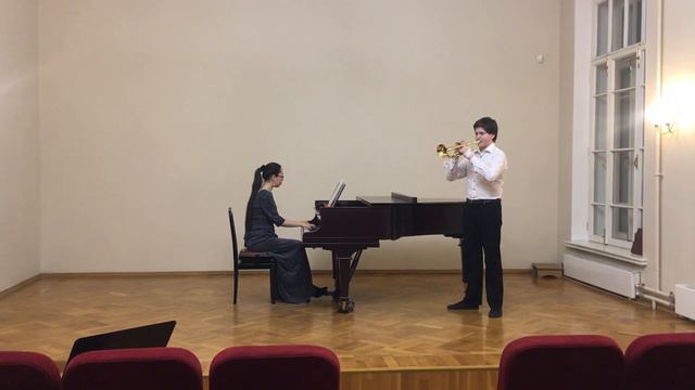 Т.Альбинони Концерт Ми-бемоль мажор 1,2 части. исполняет Брунцов Георгий смотреть онлайн